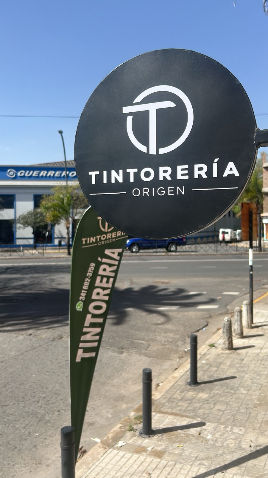 Frente de Tintorería Origen